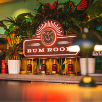 Bacardi Rum Room Back Bar Sign – Large