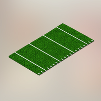 Bacardi Spiced Tailgate Branded Turf